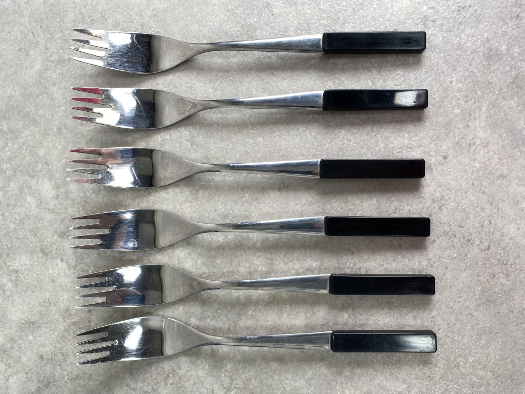 Retro dizajnový príbor Toner 6os - 6