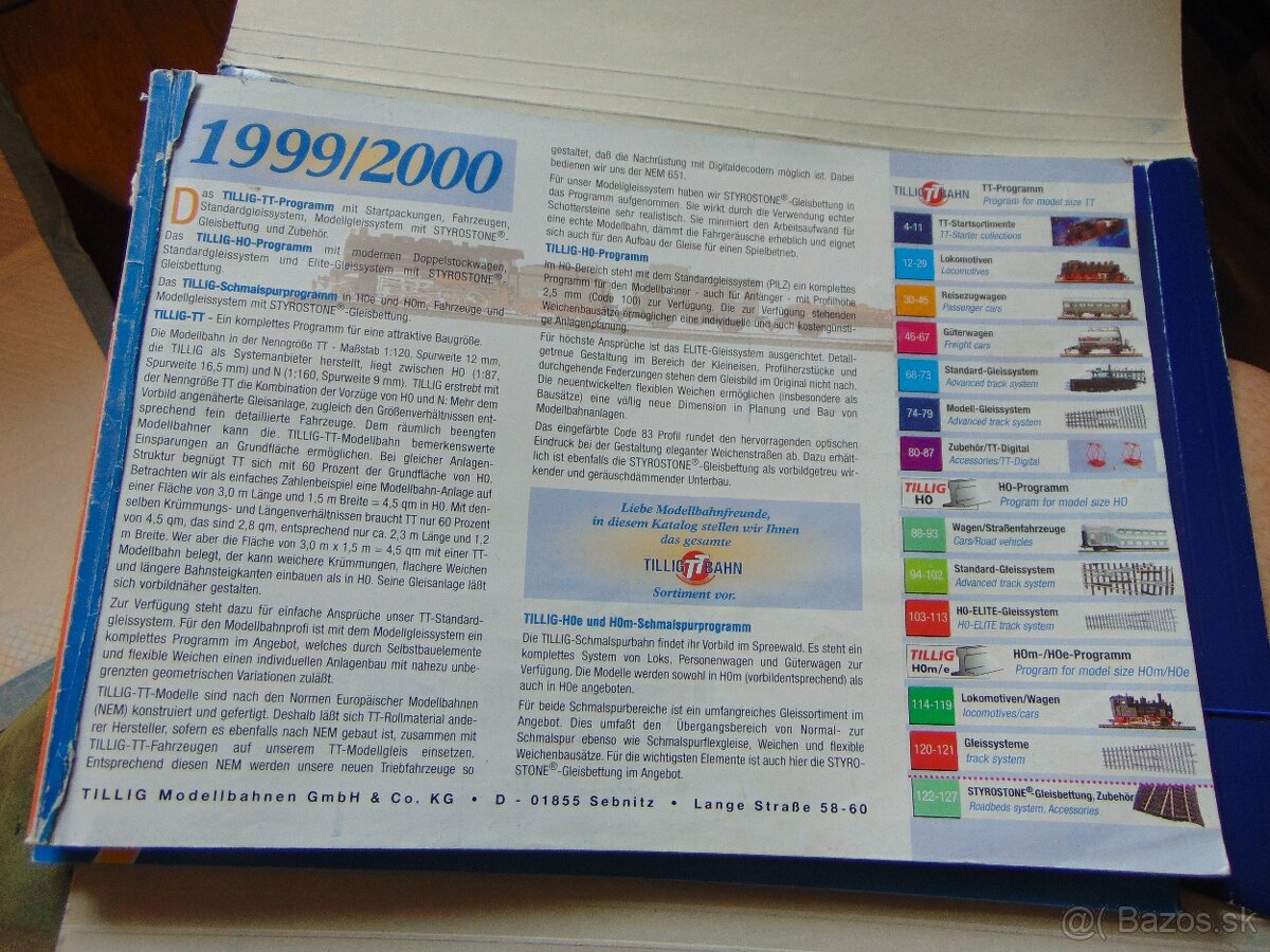 TT vláčiky katalógy, prospekty , novinky - 6