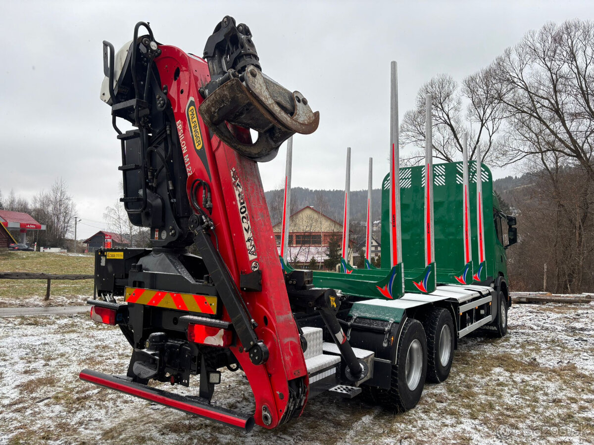 Scania G500 6x4 Lesovoz hydraulicka ruka Epsilon - 6