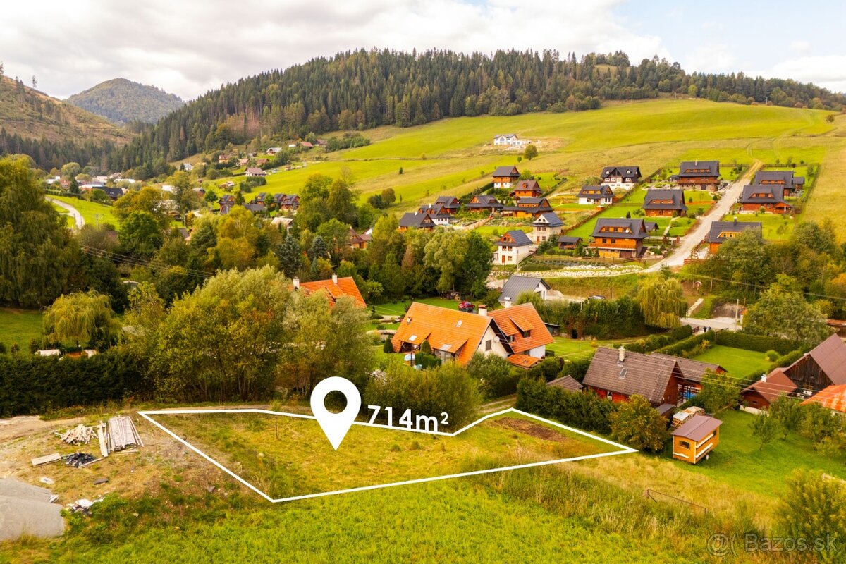 Stavebný pozemok na chatu v Zázrivej -Doline - 6