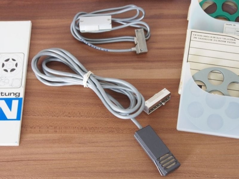 NAGRA SNN FULL TRACK Reel to Reel Spy Tape Recorder Full SET - 6