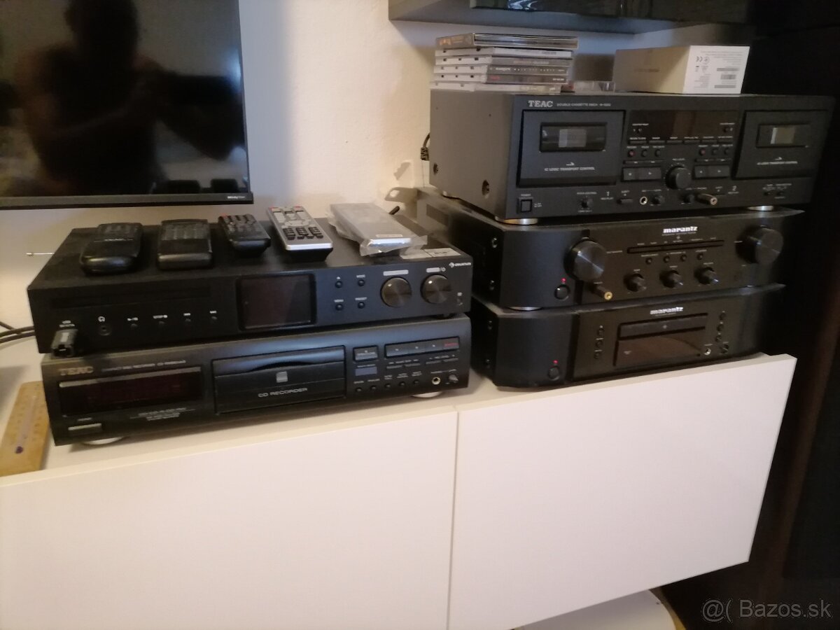 Hifi zostava,, MARANTZ, TEAC, MAGNÁT,, - - -300 € - 6