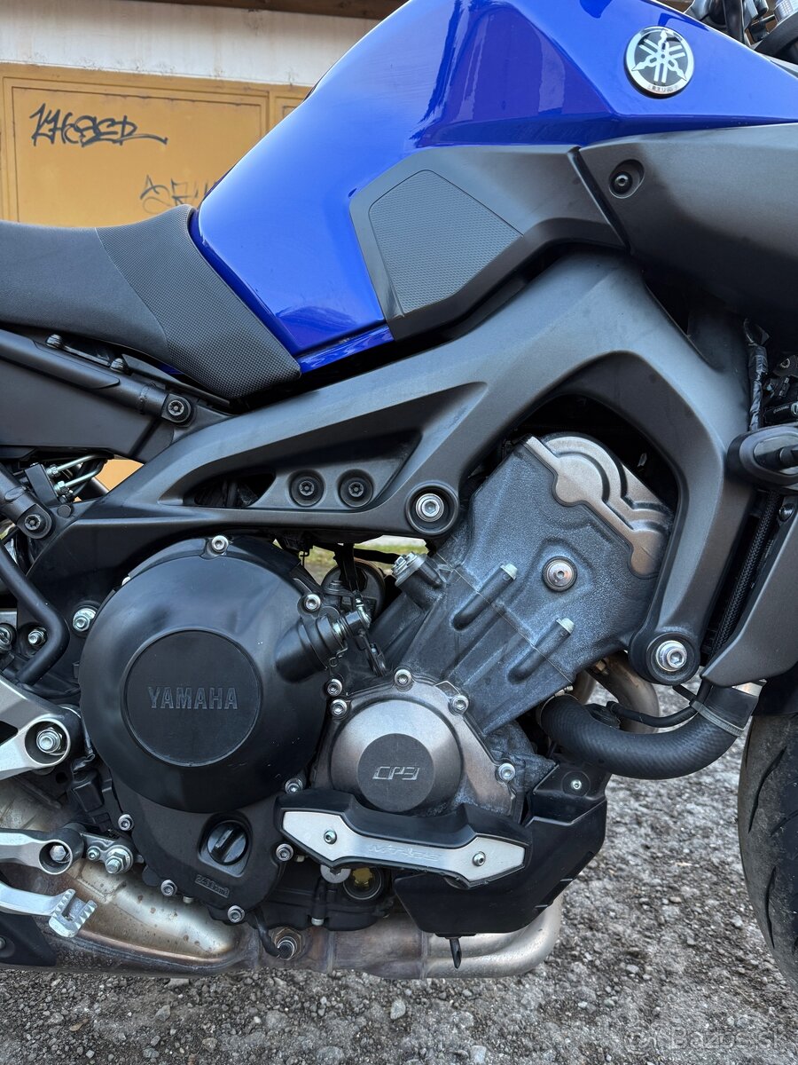 Yamaha MT-09, 2017, 85 kW - 115 koní - 6