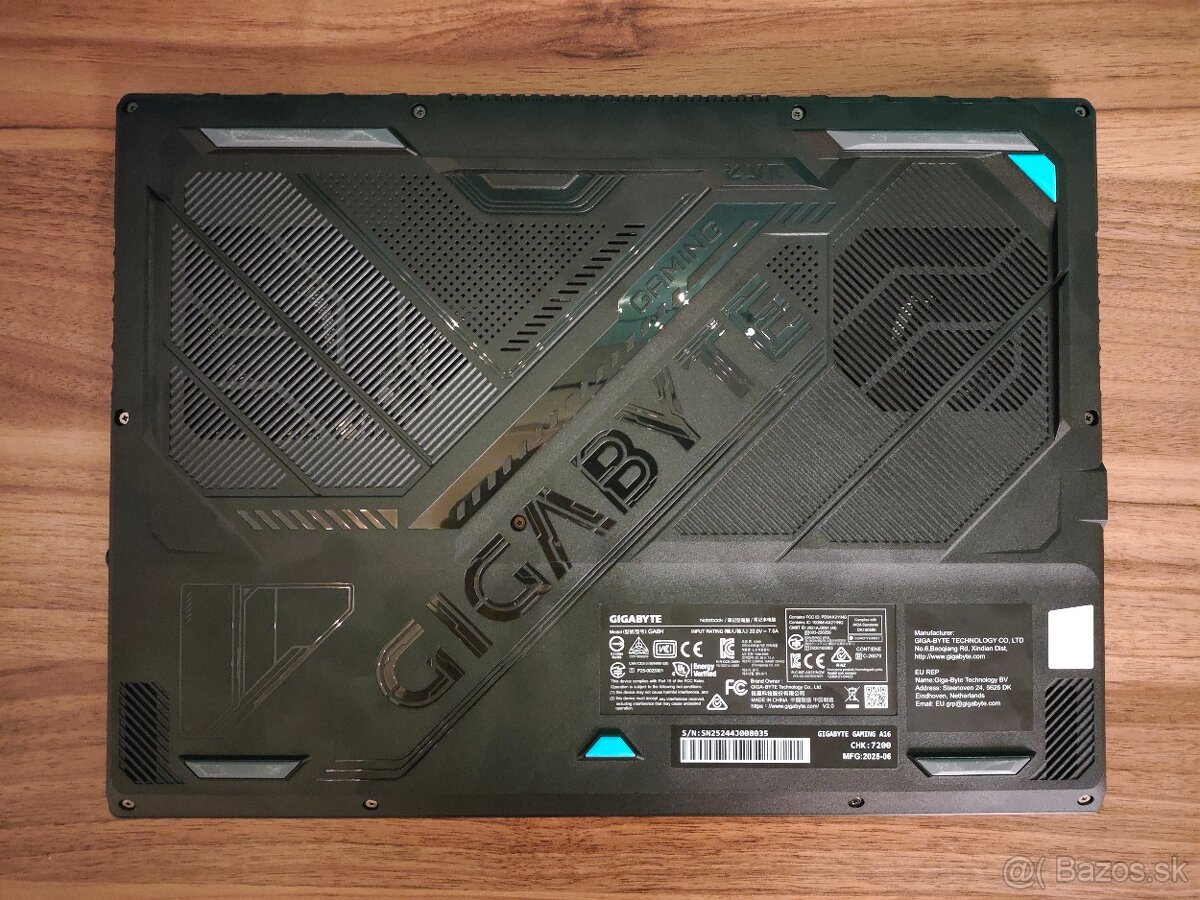 Gigabyte A16 Gaming i7‑13620H • RTX4050 • 16GB - 6