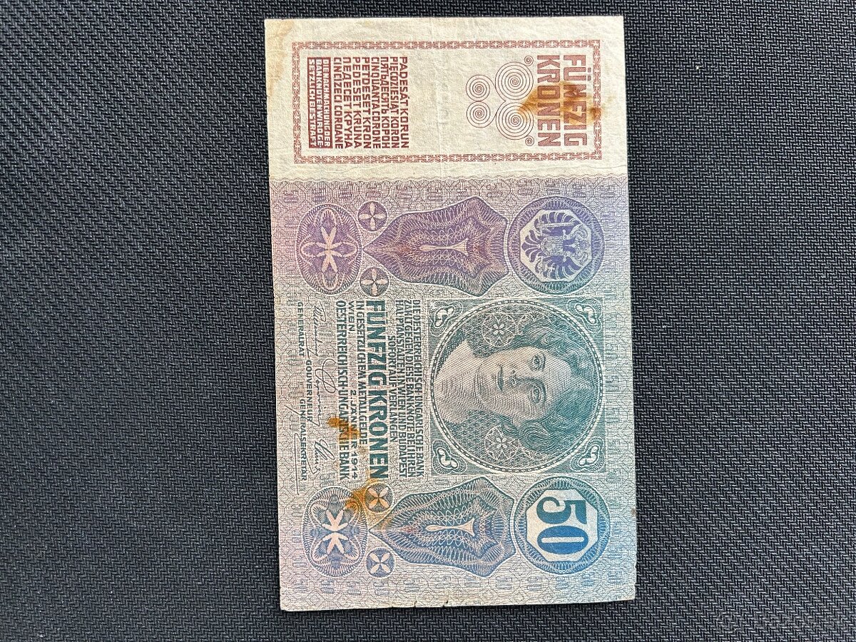 Bankovky, rakusko Uhorsko - 6