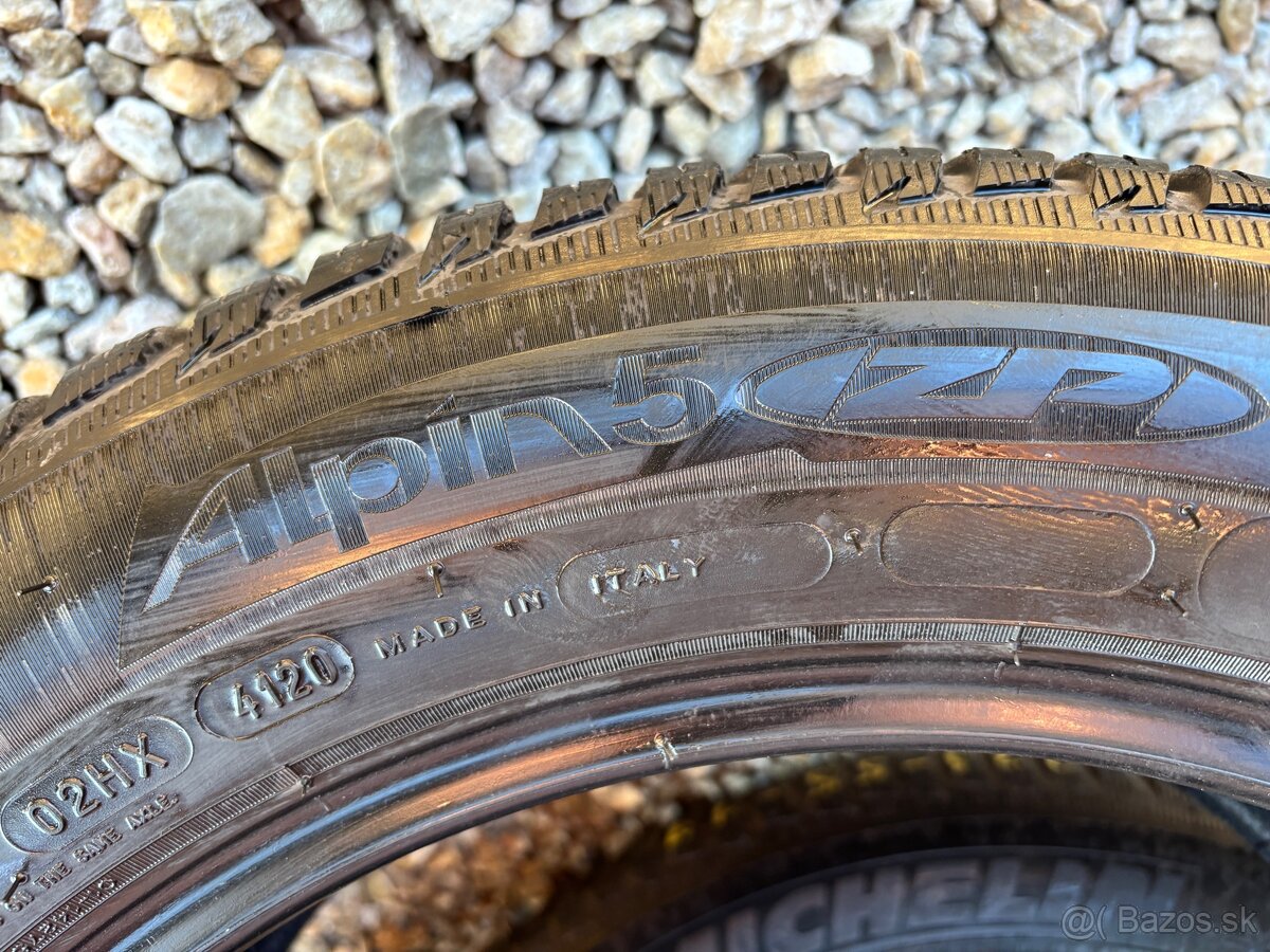 225/55 R17 Michelin Alpin 5 - zimne - 6