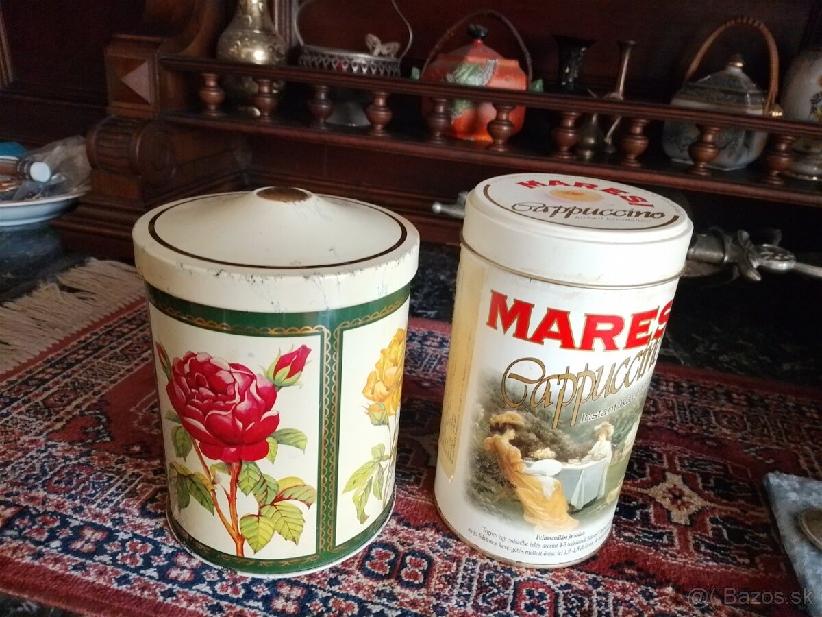 Retro plechové dózy - 6