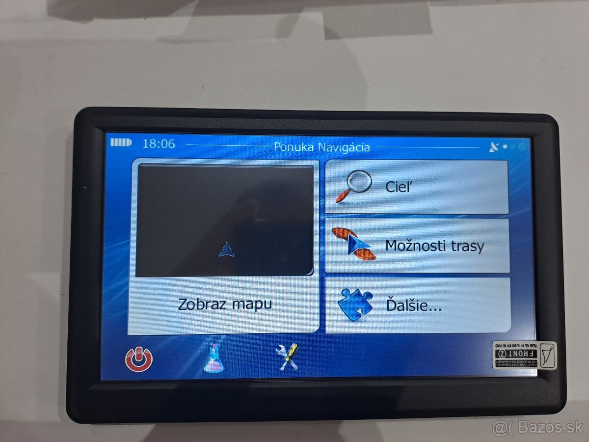 GPS Navigácia 7" iGO Primo menu SK - 6