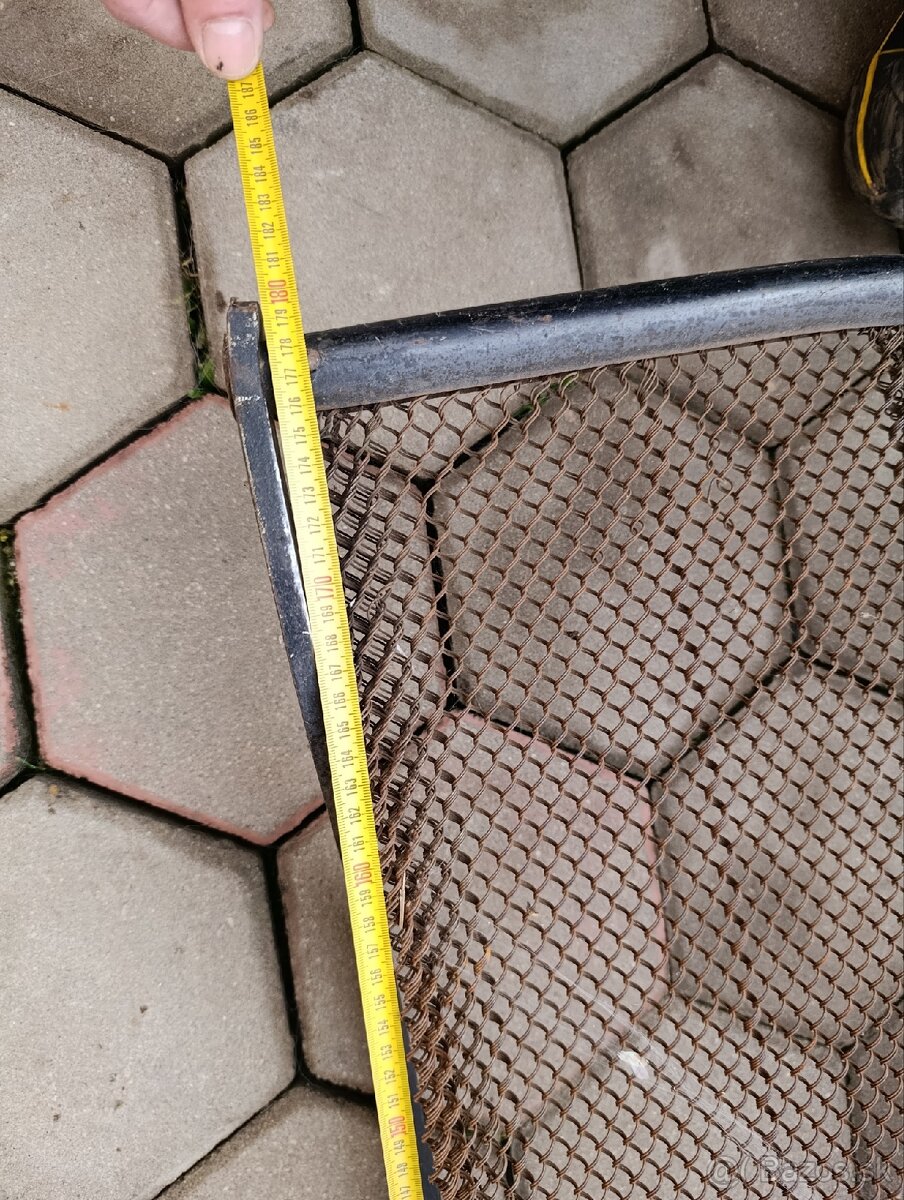 Kovová starožitna posteľ - 6