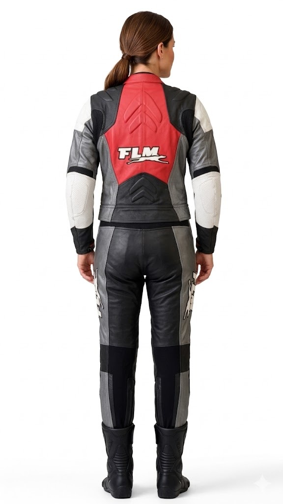 Kožená dámská kombinéza FLM - 6
