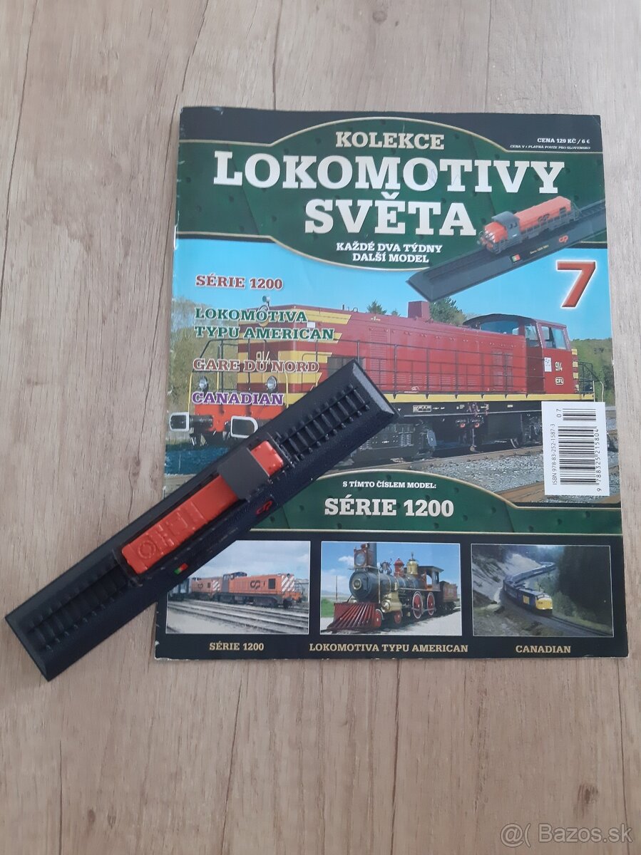 Lokomotívy sveta + časopis v ČR - 6