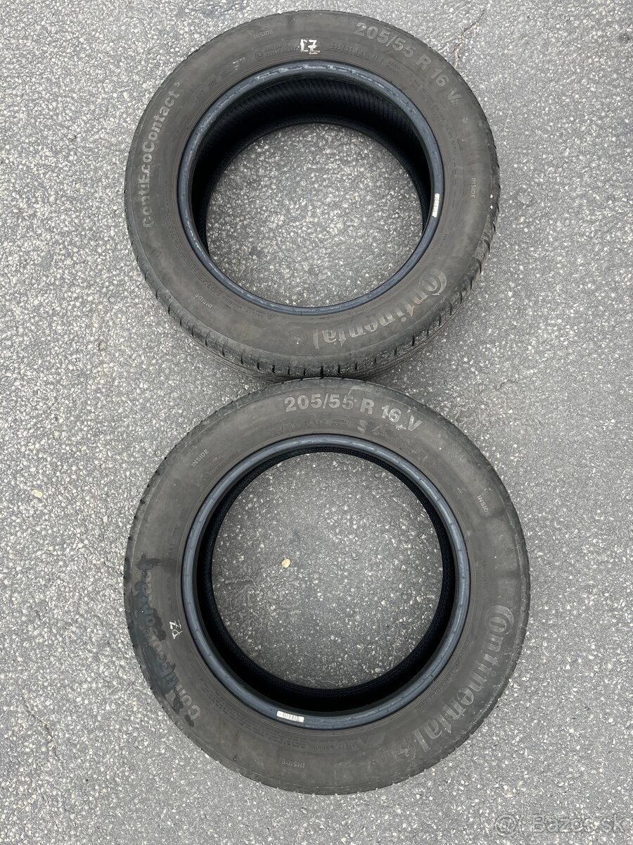 letné pneumatiky Continental 205/55 R16 V - 6