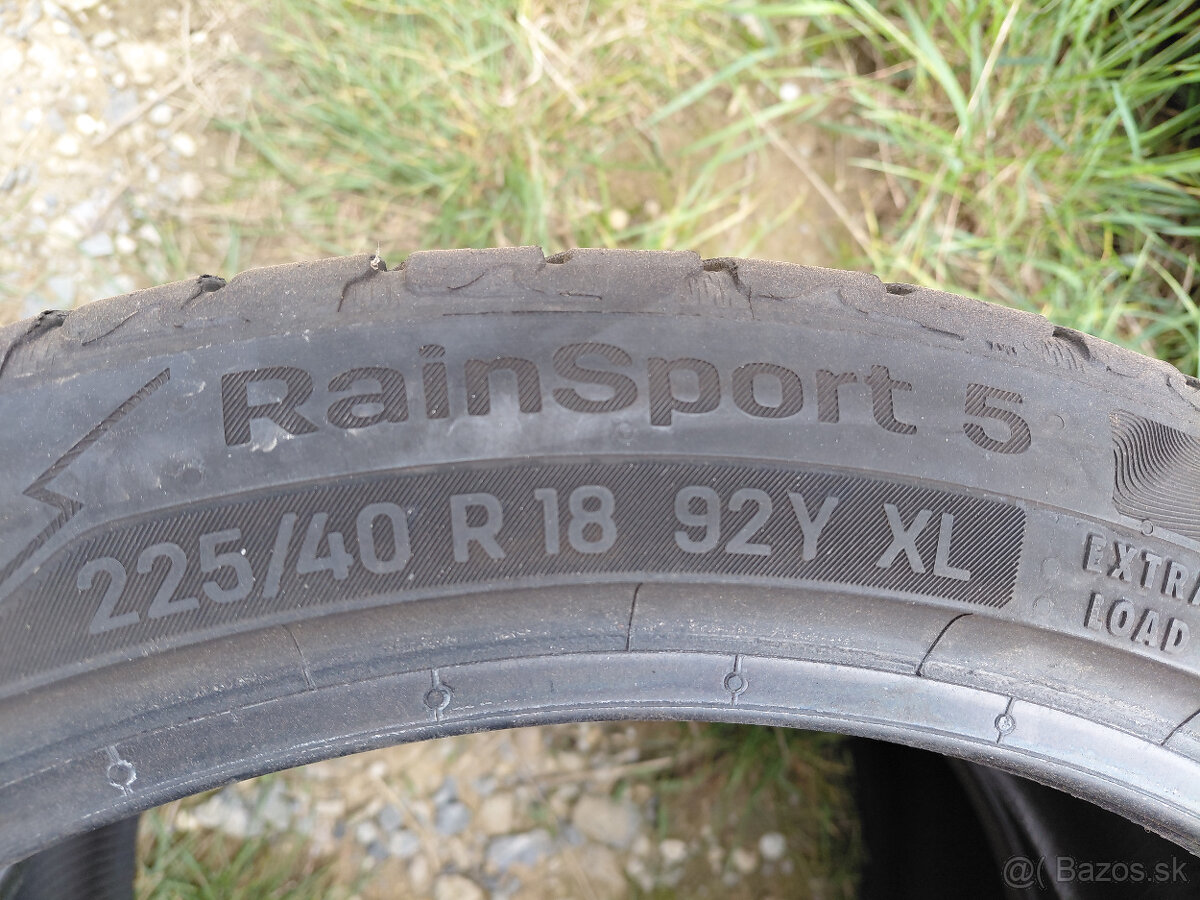 2ks letne pneu Uniroyal 225/40R18 - 6