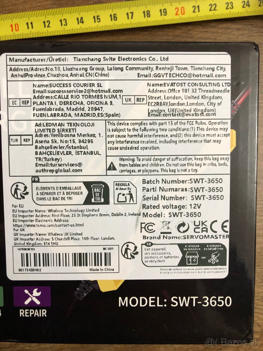 Autonabíjačka 12V/6A - 6