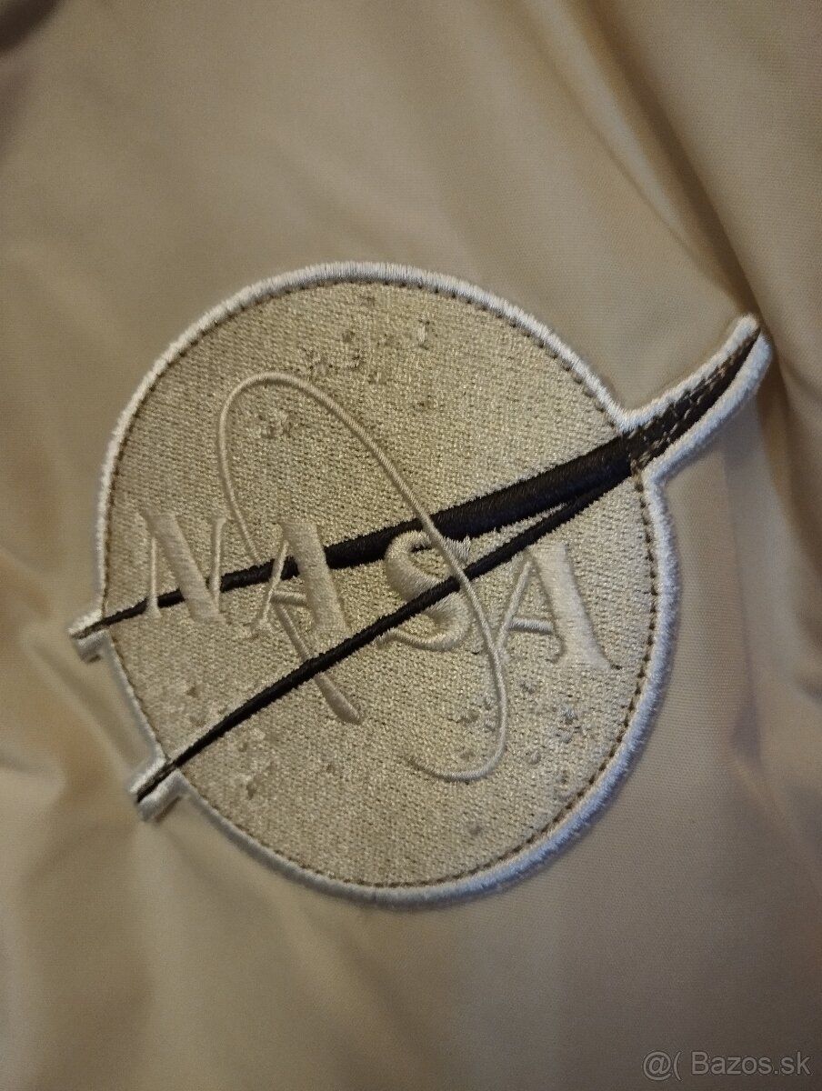 Predám pánska bombera bunda ALPHA INDUSTRIES NASA - 6