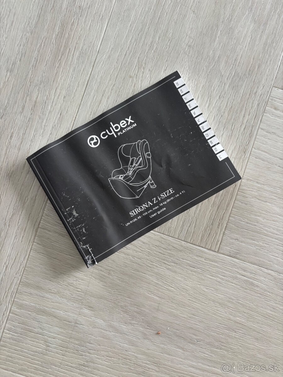 Autosedačka Cybex Sirona Z i-size + otočná základňa Base Z - 6