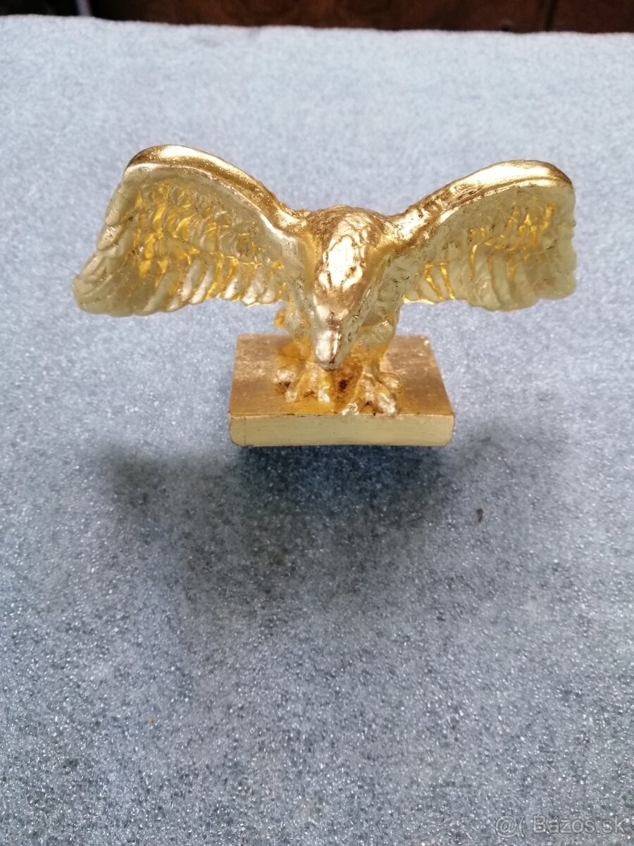 Pozlátená orlica na hodiny - 6