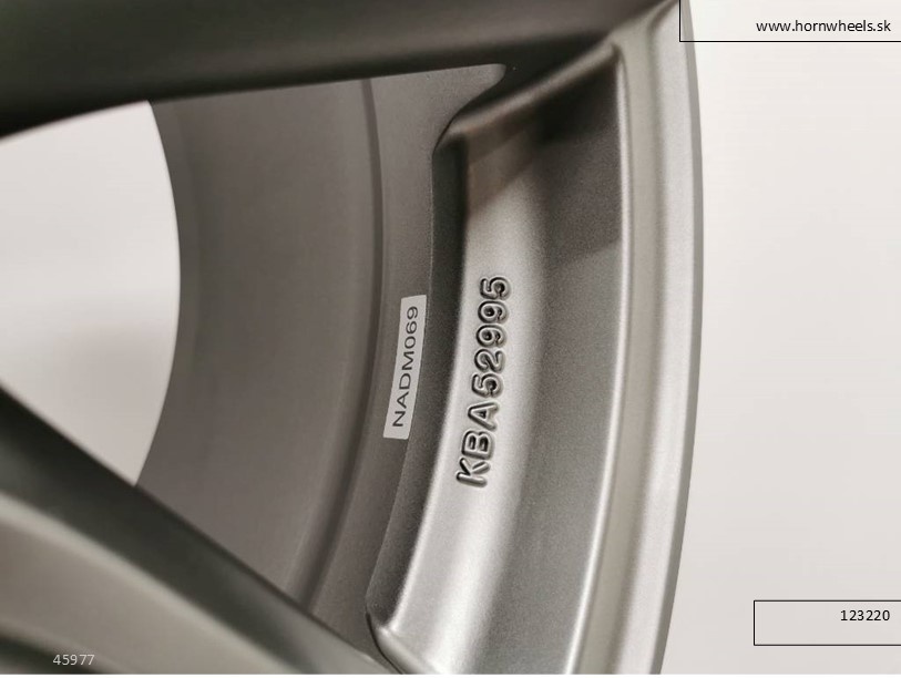 9J R18 5x112 ET50 Mercedes A, B, C, CLA alu disky 1221 - 6