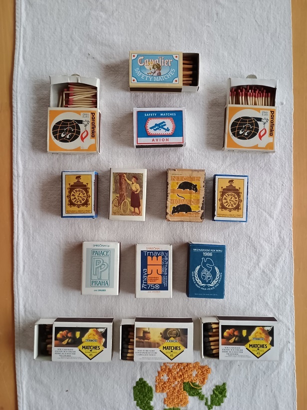 Zápalkové krabičky. - 6