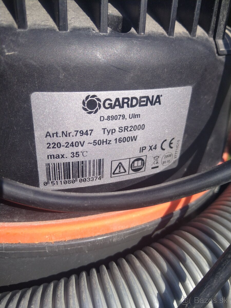 Jazierkovy bazenovy vysavac gardena - 6