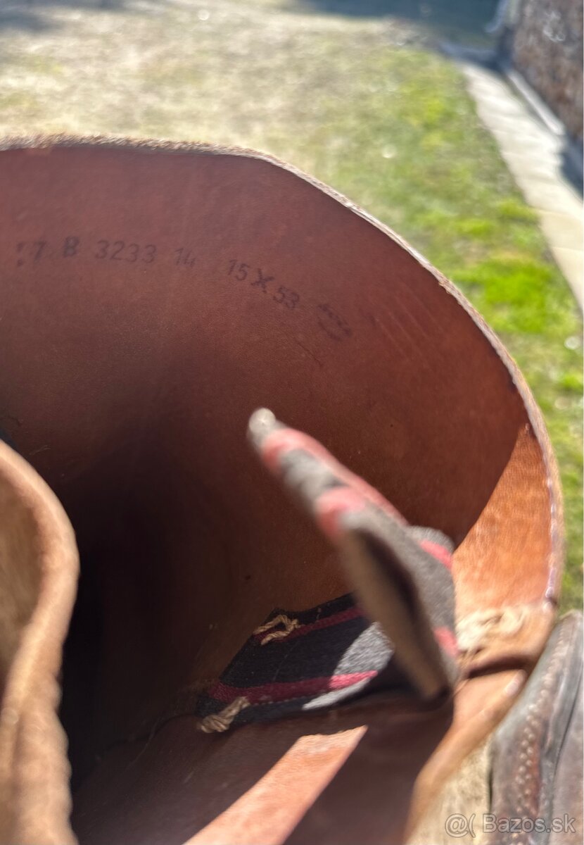 Predam stare vojenske čižmy - 6