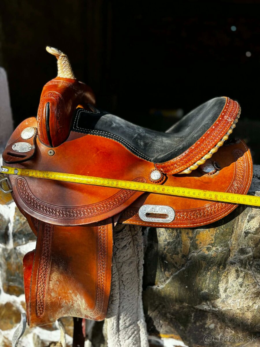 Westernove sedlo v type berrel - 6