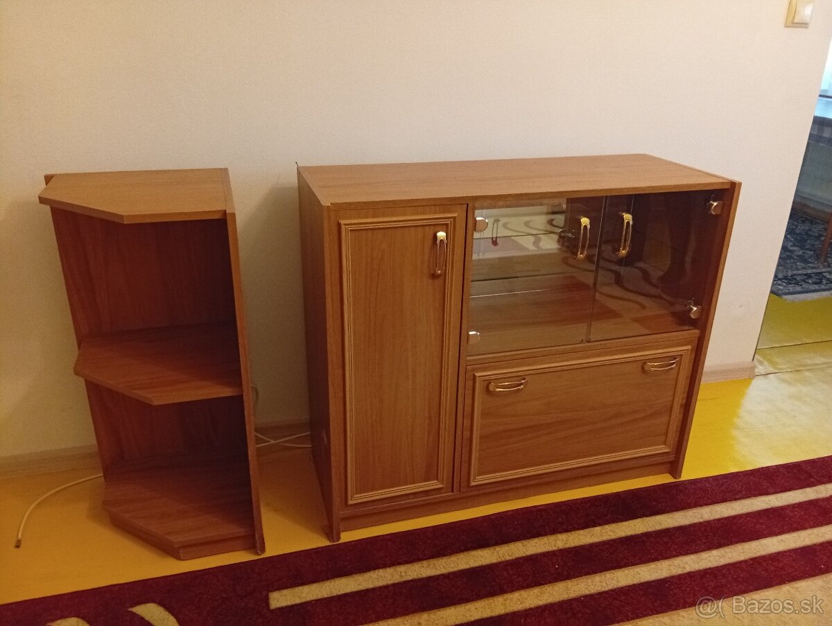 obývací nábytok+ sedacia súprava - 6