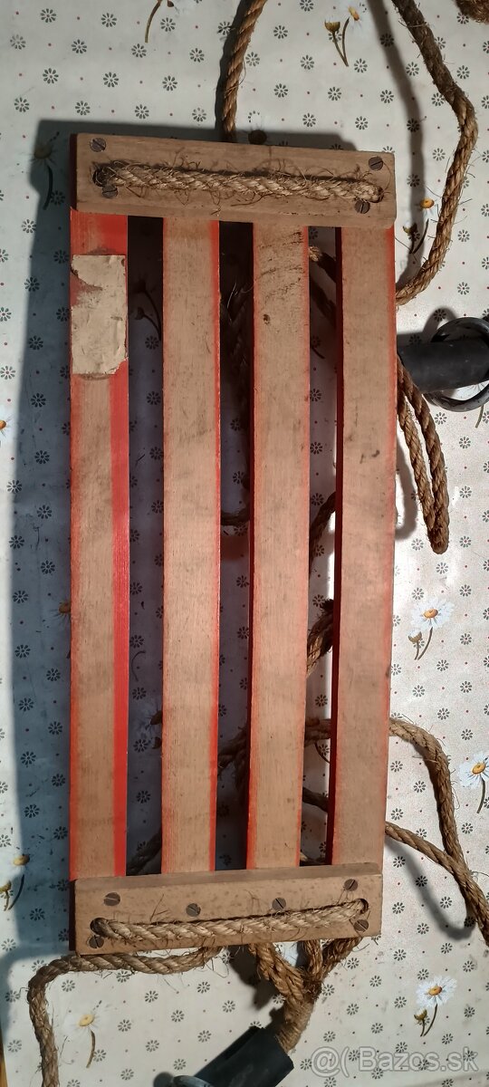 Drevena retro hojdacka - 6