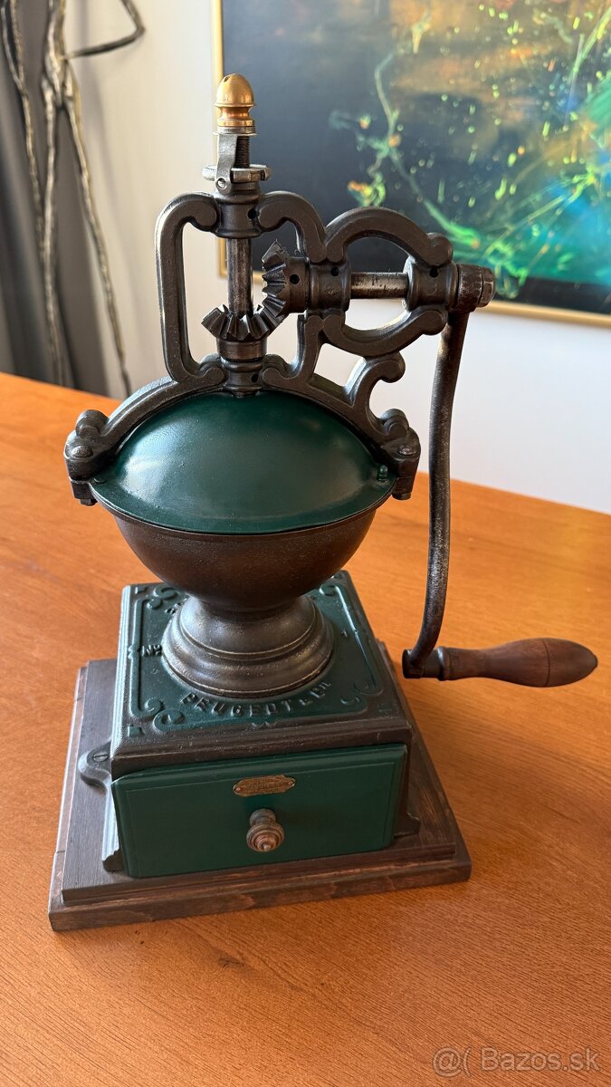 Historický mlynček na kávu Peugeot Roide No.1 - 6