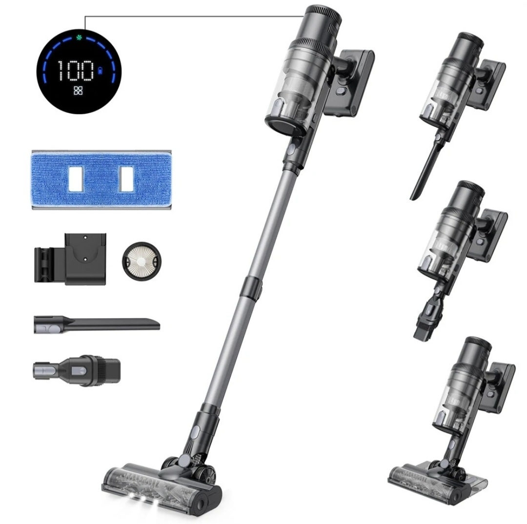 Vynikajúci Tyčový Vysávač PROSCENIC P11 MOPPING až 45kPa - 6