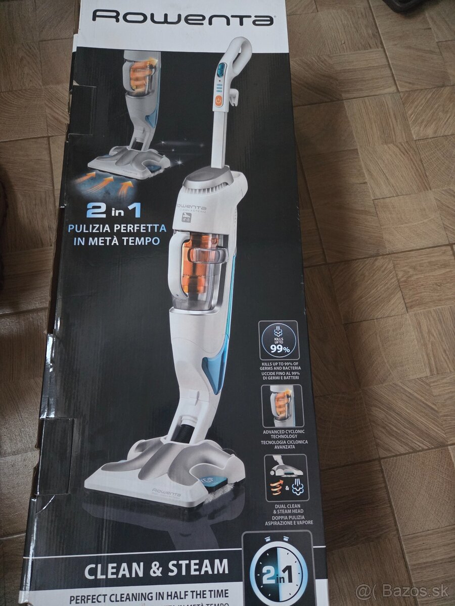 Predám tyčový parný vysávač Rowenta - 6