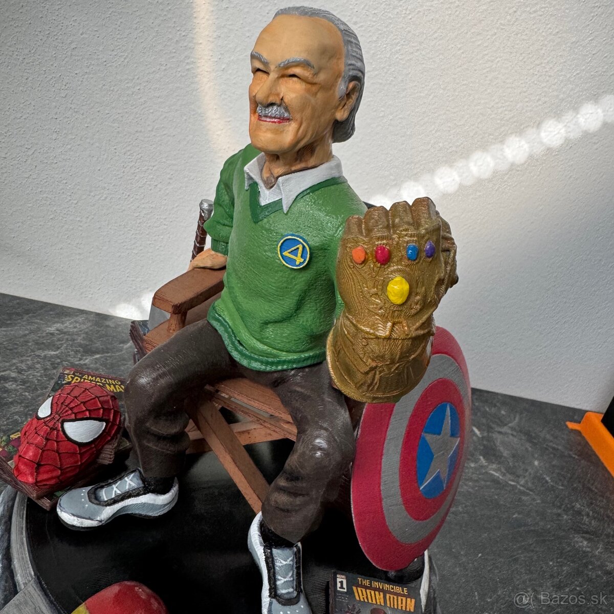 Stan Lee 3D tlač figurka Marvel comics - 6