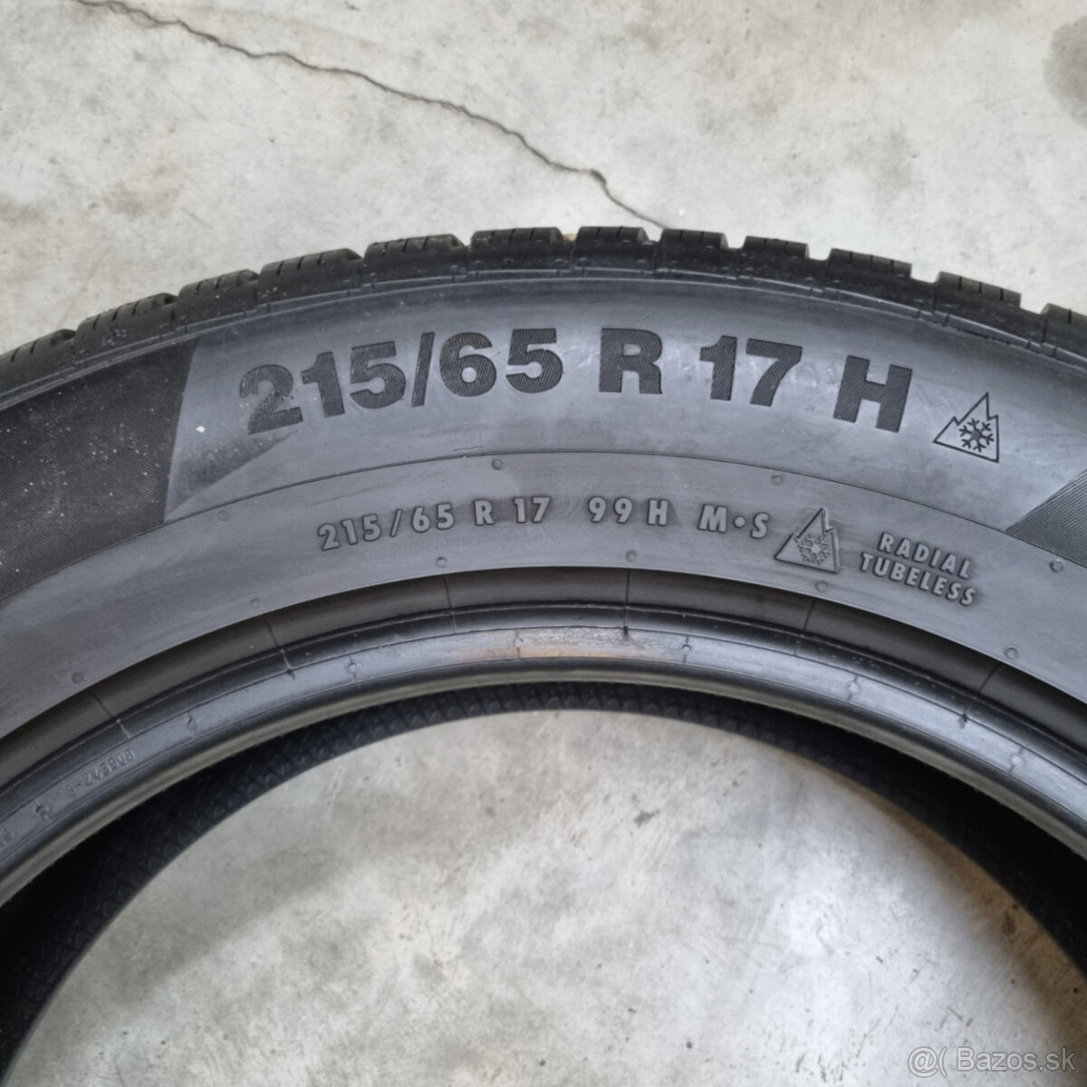 Zimné pneumatiky 215/65 R17 CONTINENTAL - 6