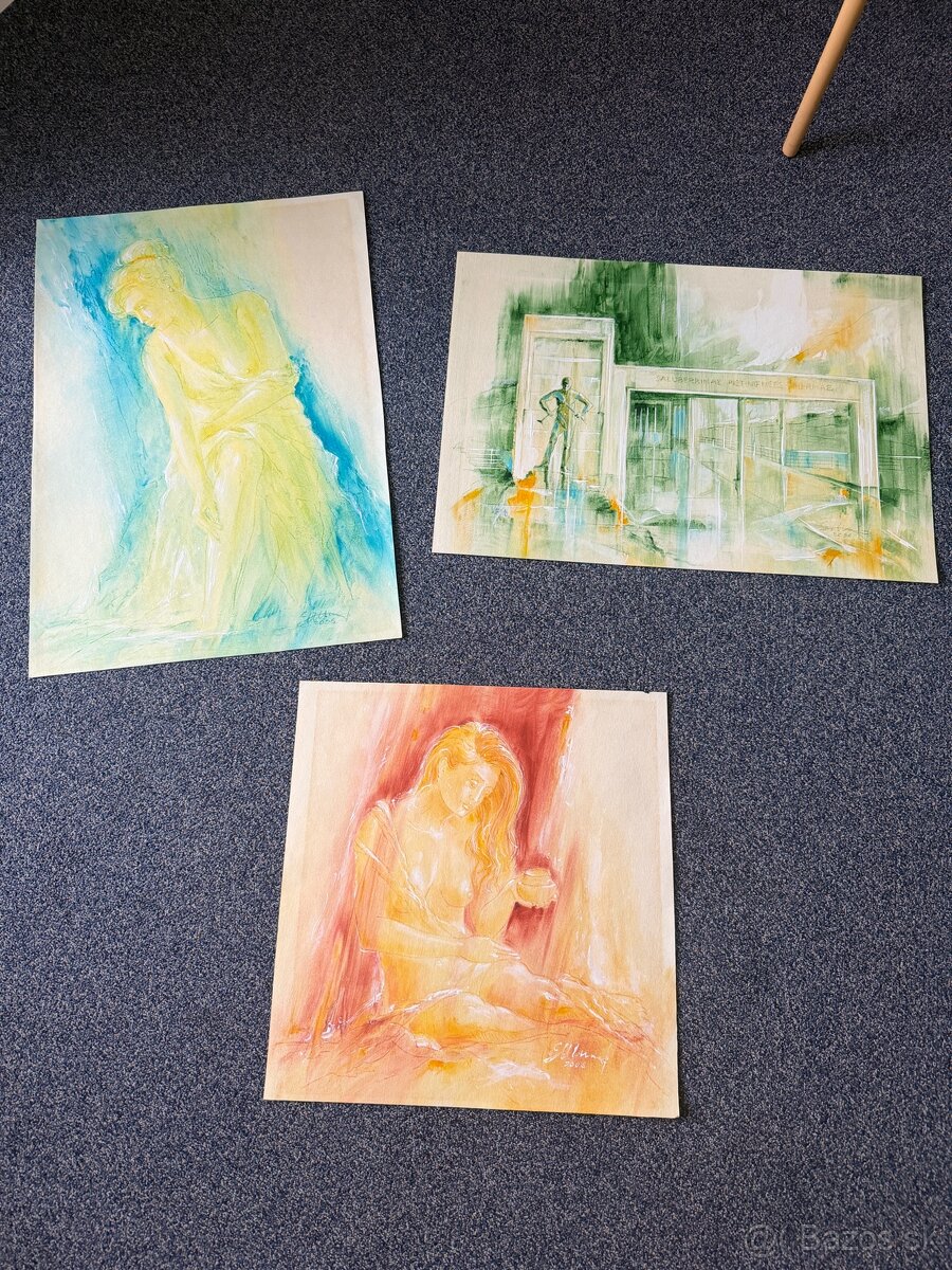 Predam 19 malovaných obrazov - 6