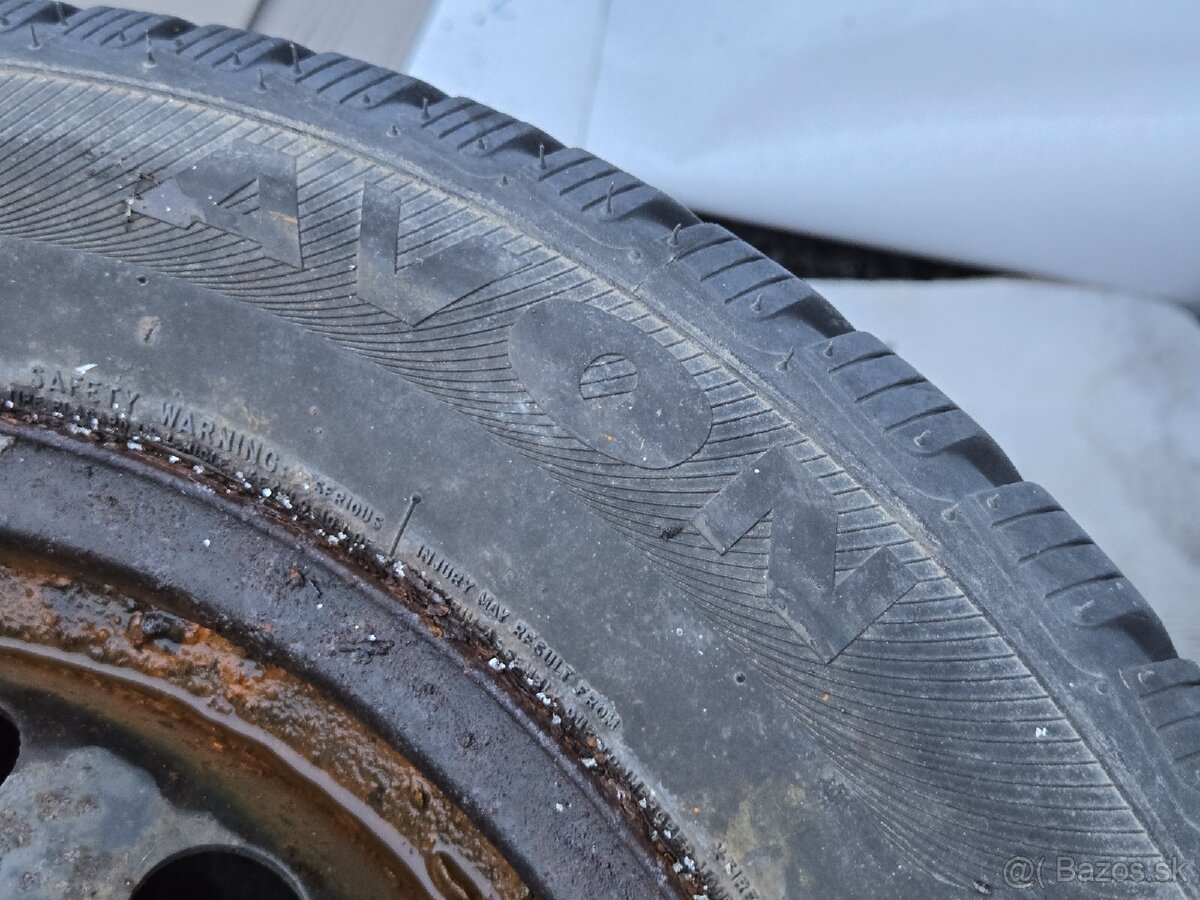 4x Zimné gumy 185/60r15 - 6