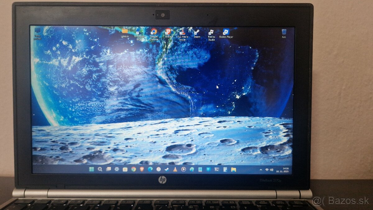 HP EliteBook 2170p - 6GB,250GB,WIN10, na nahradne diely - 6