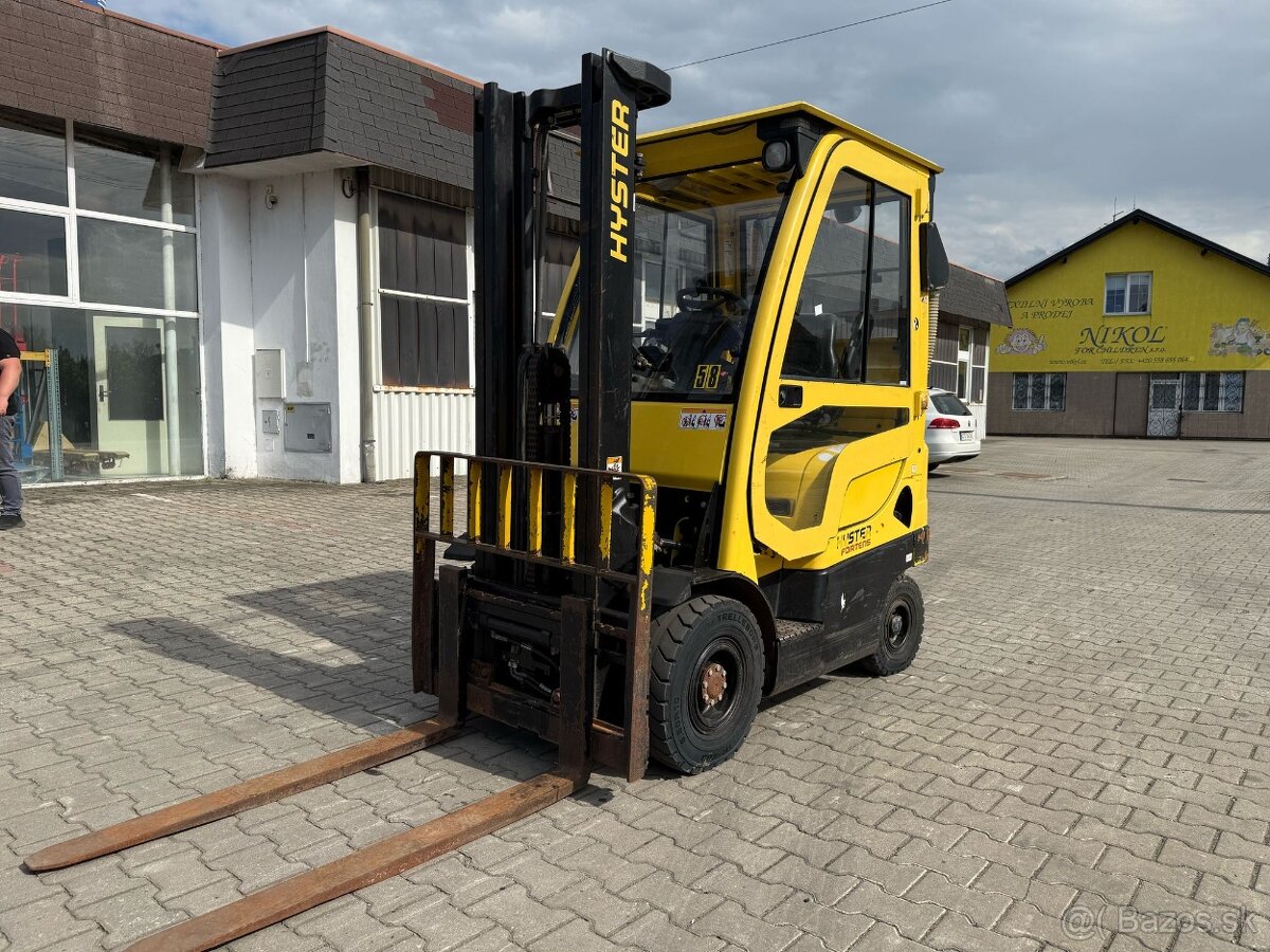 Vysokozdvižný vozík HYSTER H1.6FT, nosnost 1600 kg - 6