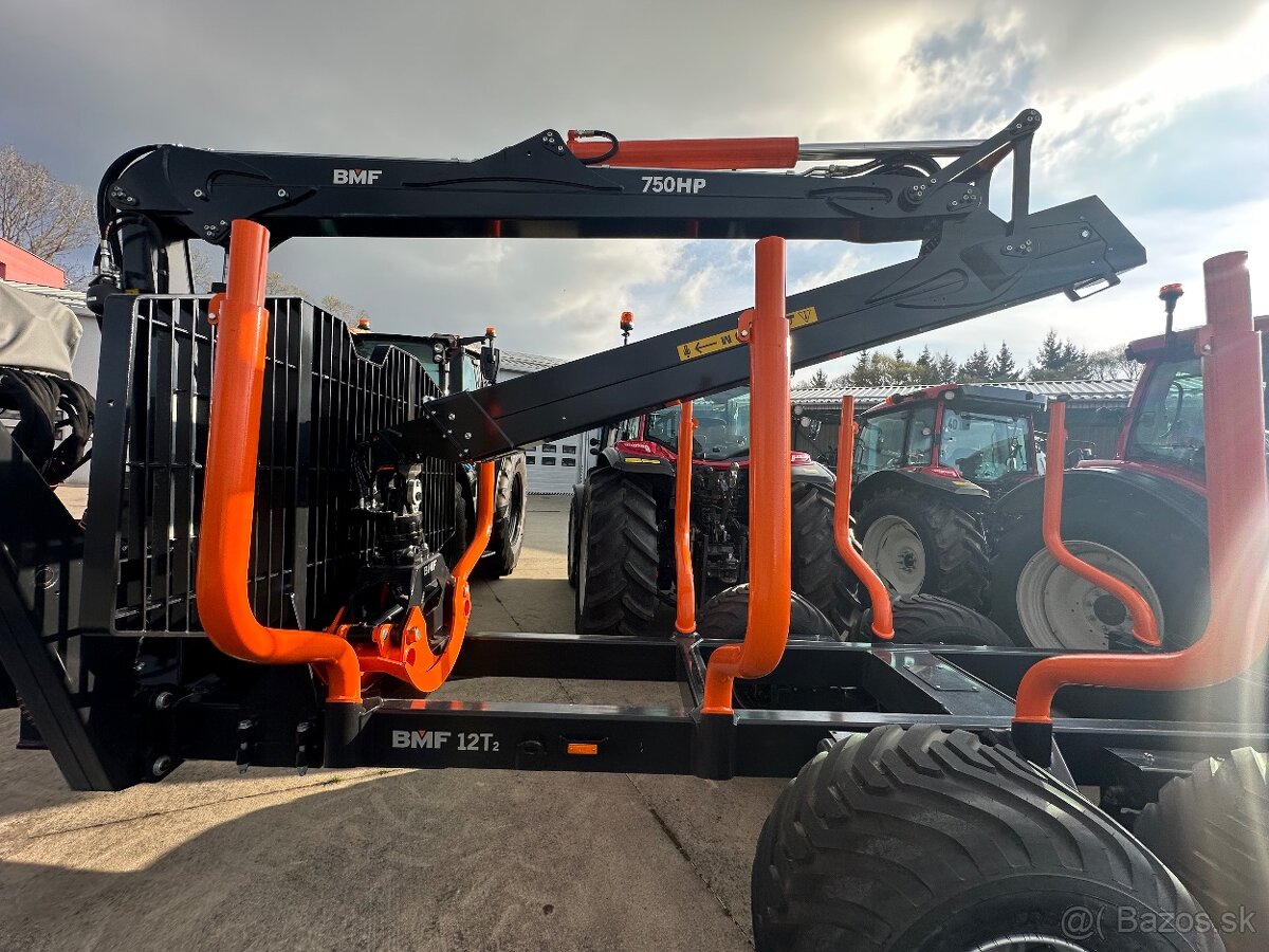 Vyvážačka- vývozka BMF12T2 s hydr. rukou - 6