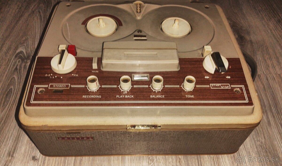 Prodám kotoučový magnetofon Philips - 6