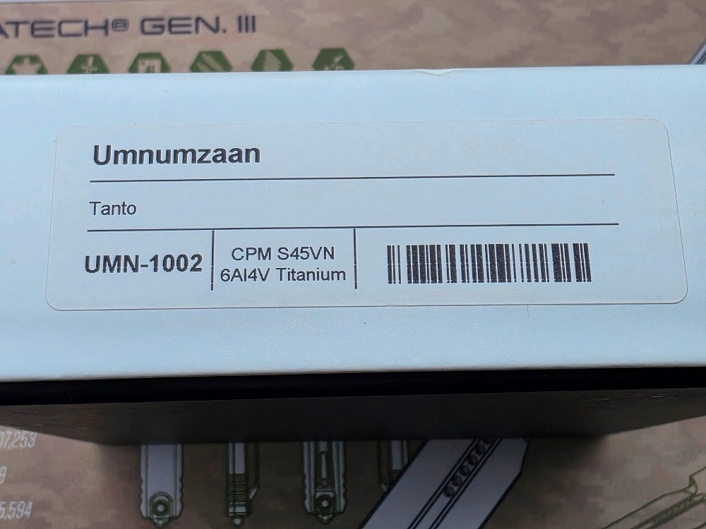 CRK Umnumzaan Tanto S45VN - 6