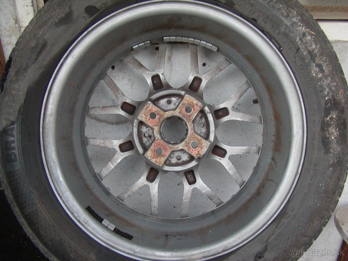 Sada diskov 4x100 r16 s letnými pneumatikami - 6