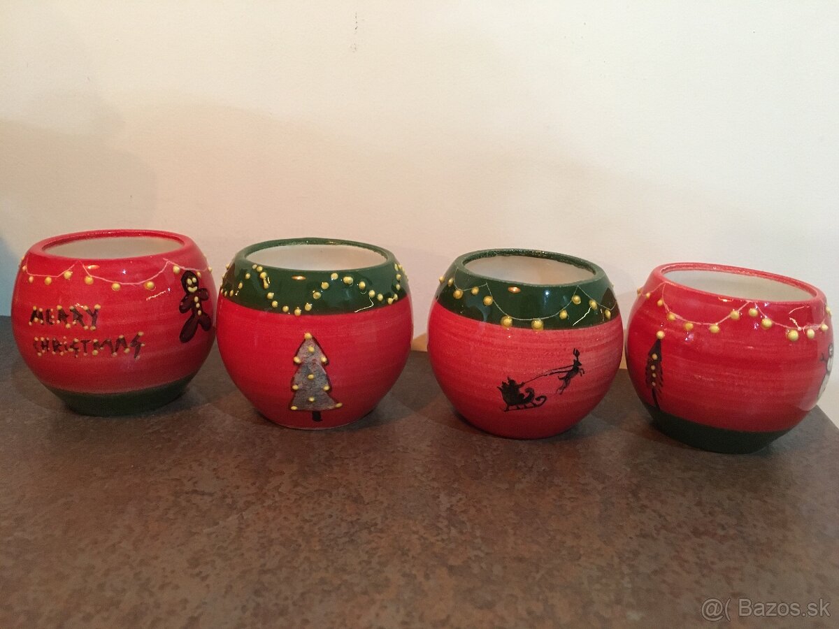 Originál ručne vyrobené keramické poháre - 6