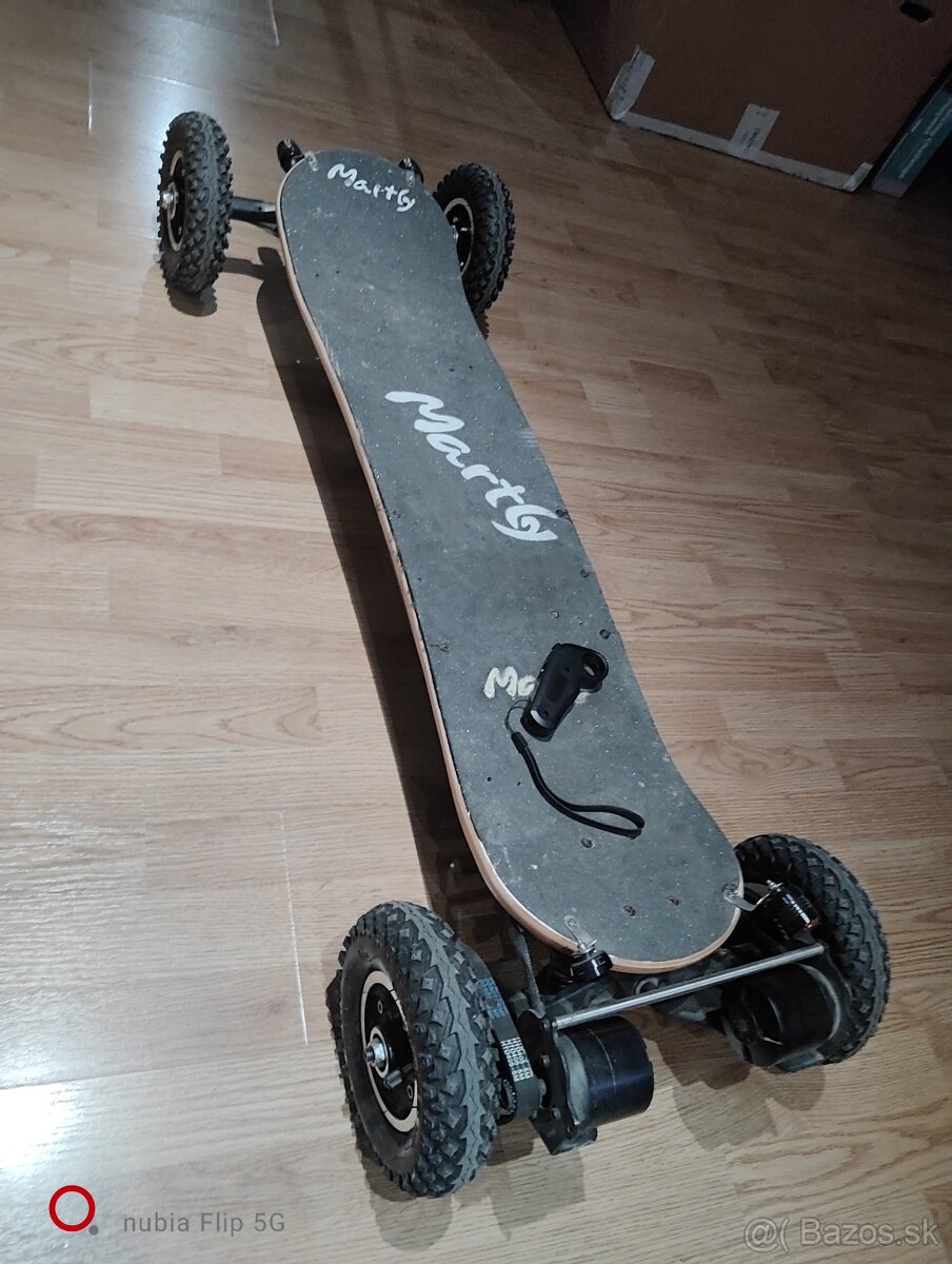 Predam elektricky skateboard / longboard - offroad - 6