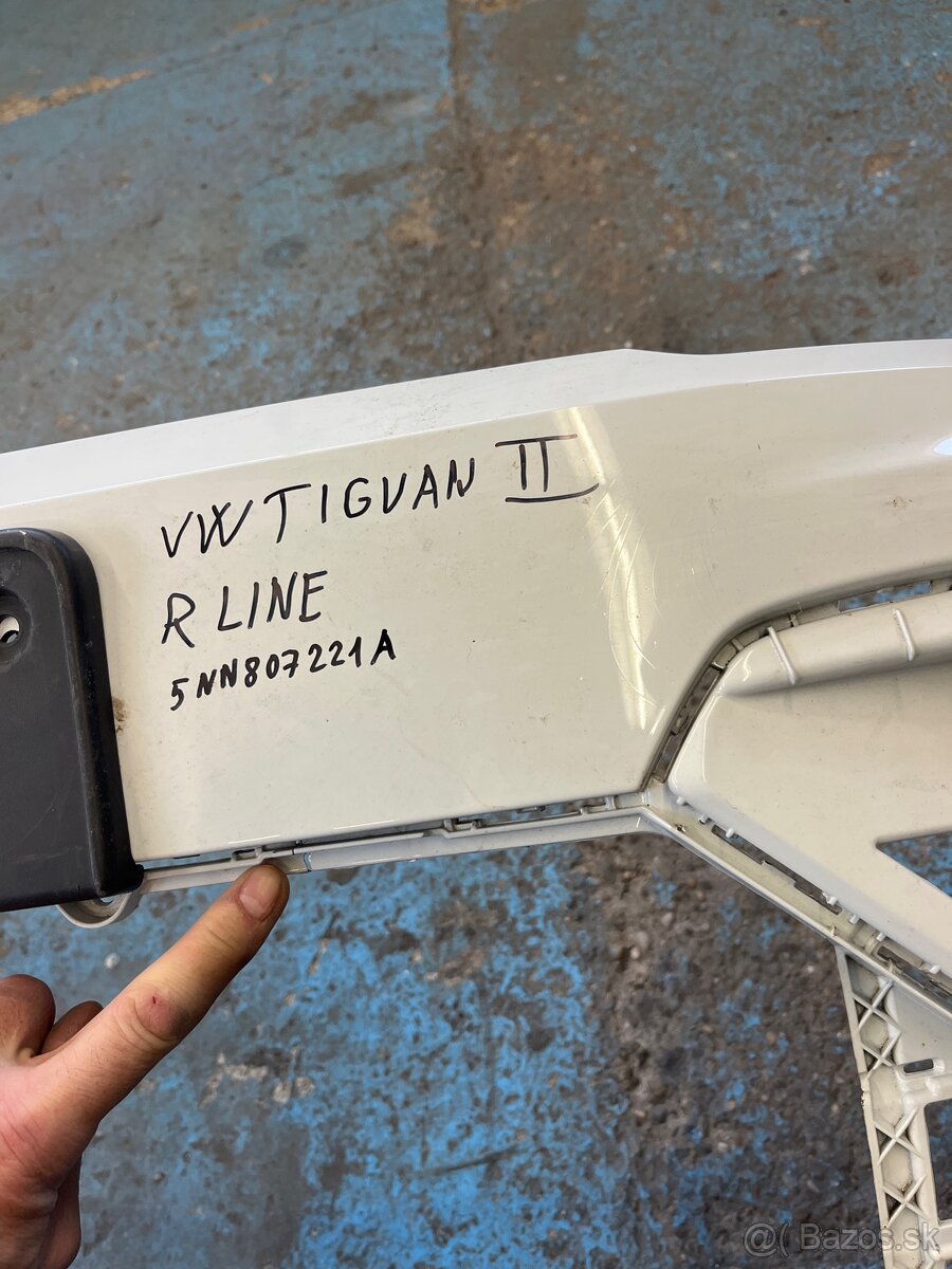 VW Tiguan 2 Rline pred nárazník - 6