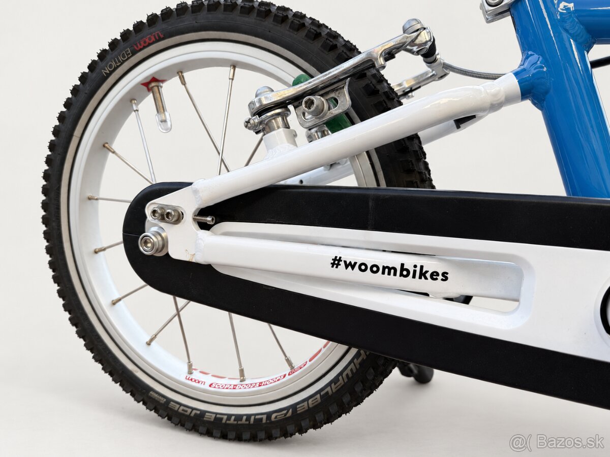 Detský bicykel WOOM 2 – 14″, modrý - 6
