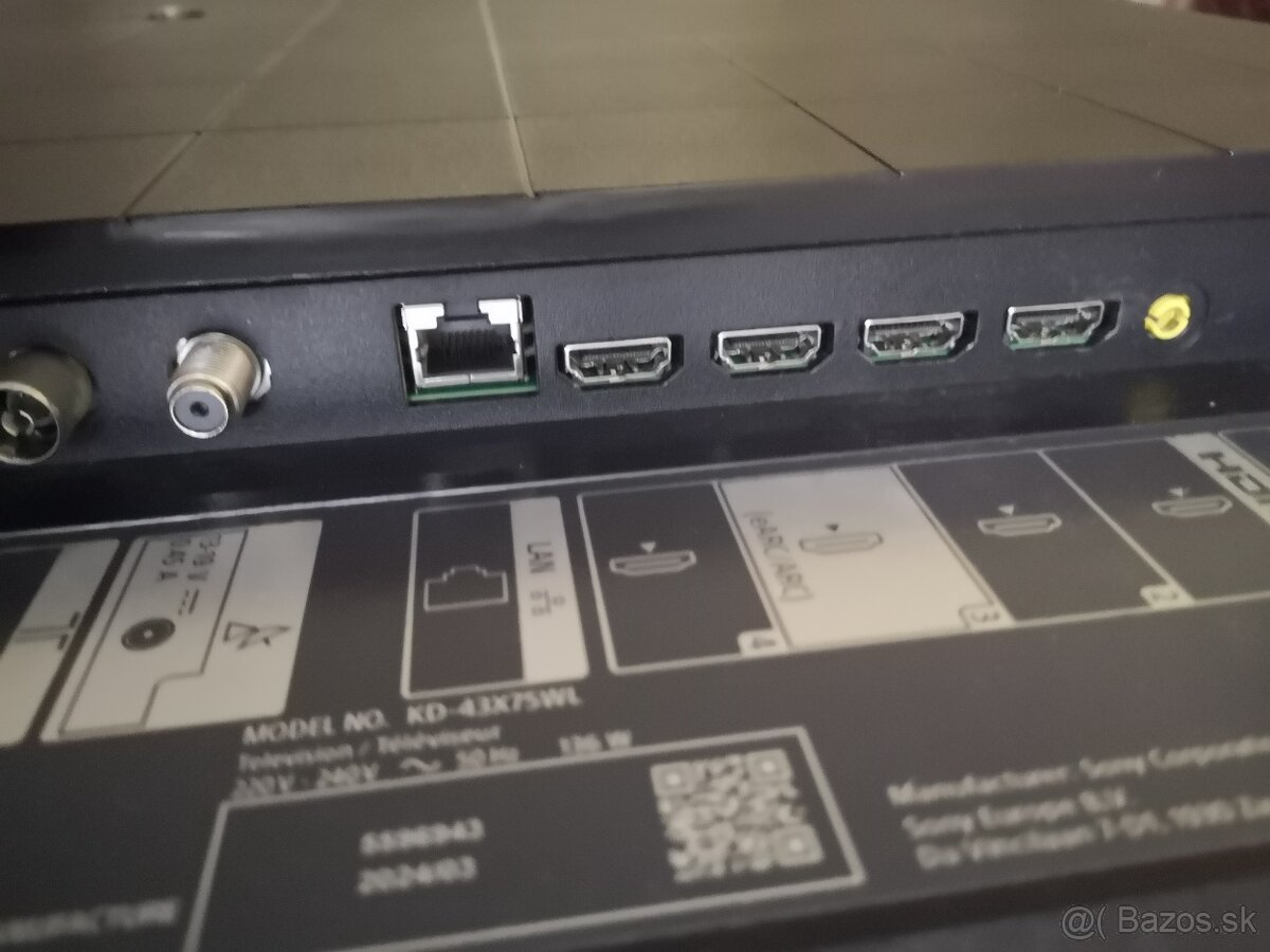 Televízor Sony Bravia-4K - 6