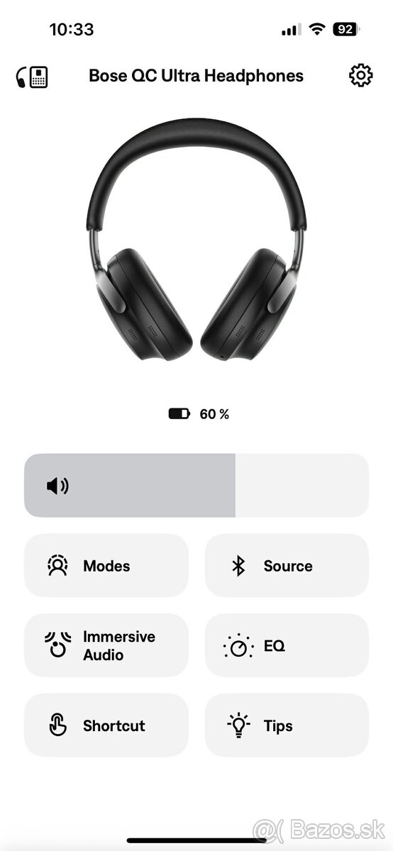 slúchadlá BOSE QuietComfort Ultra Headphones (black) - 6