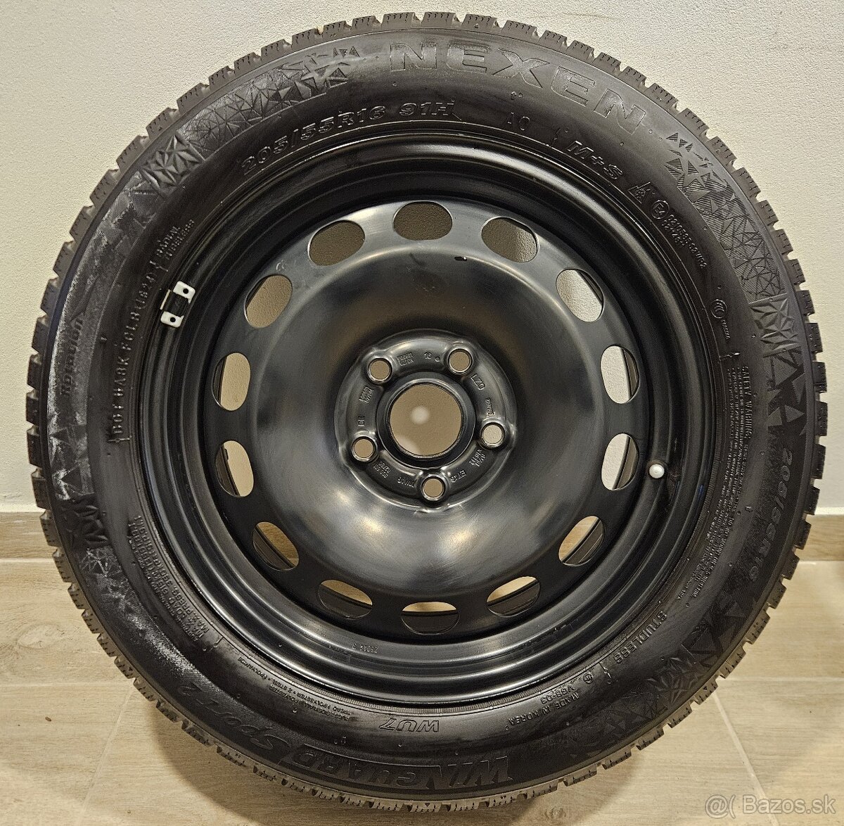 Originálna zimná sada VW - 5x112 r16 + Nexen 205/55 r16 - 6