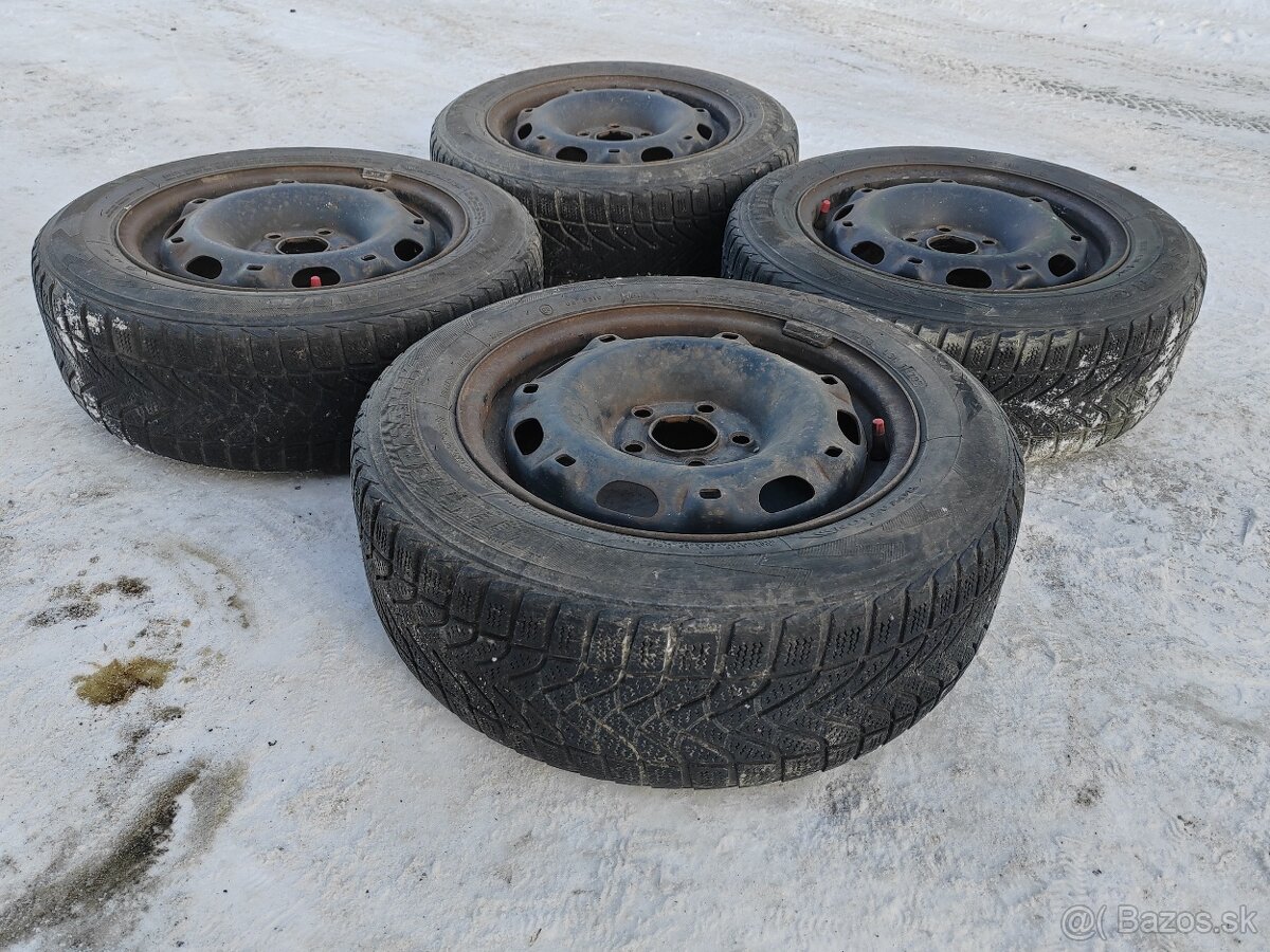 Zimné pneumatiky s plechovými diskami - 6