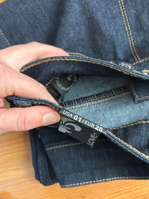 Dámske tmavomodré rifle - 6